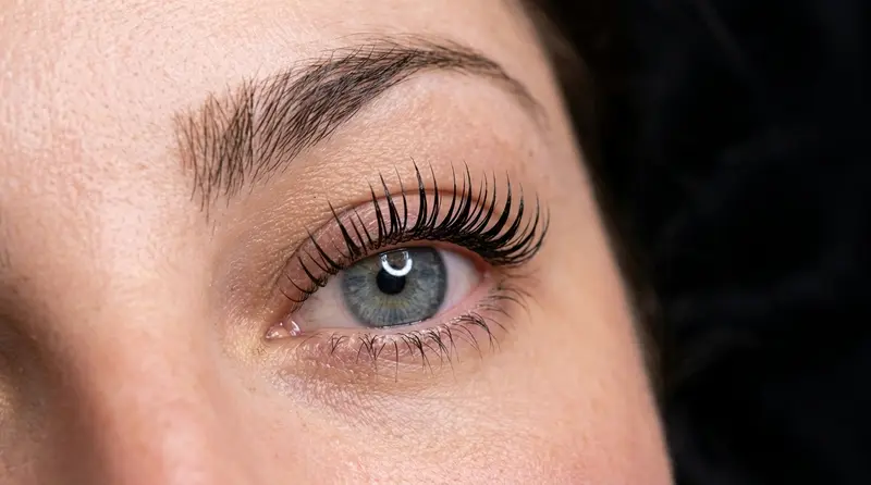 Eyelash perm and volume extensions at Lynn Salon Hoi An