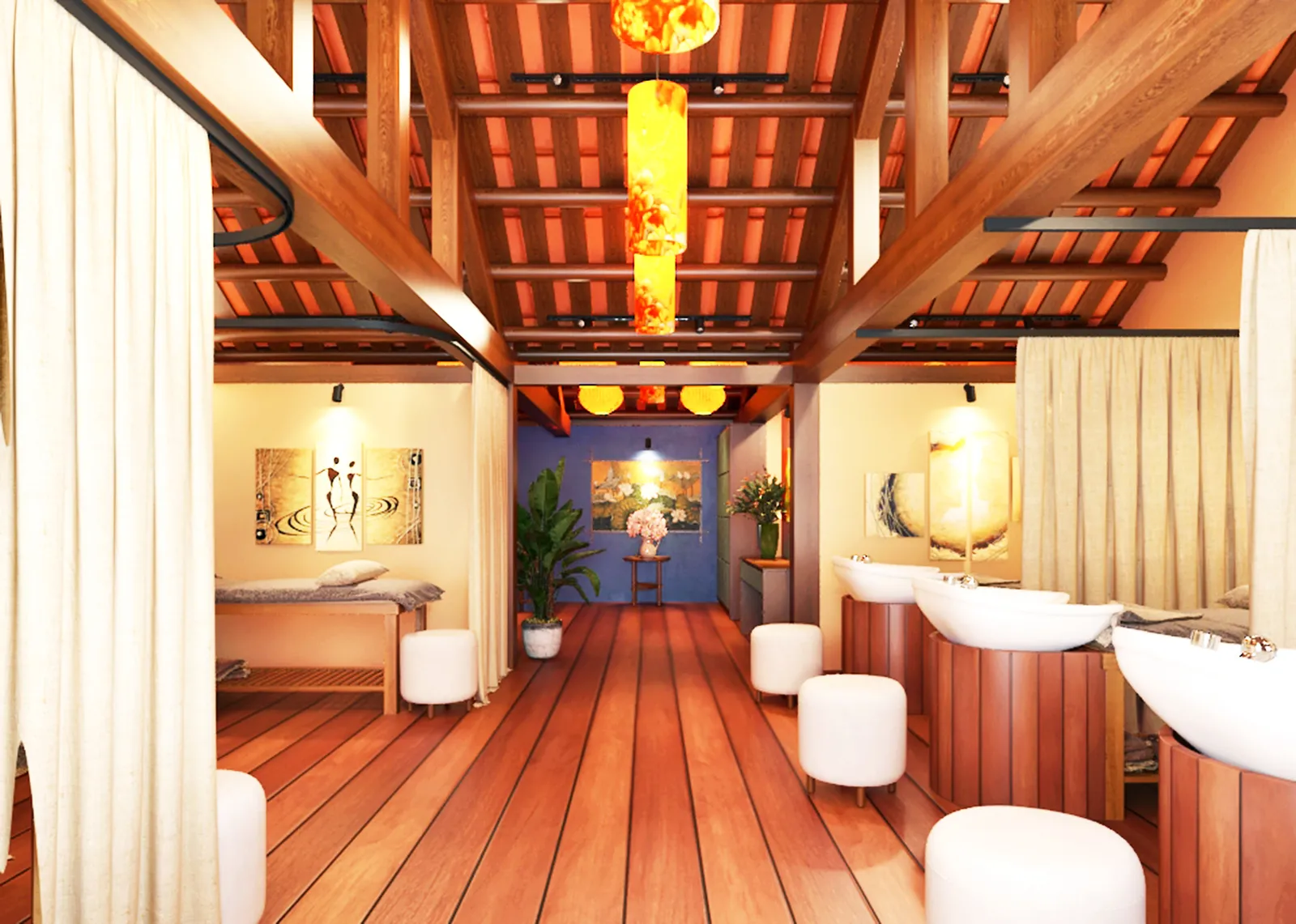 Professional beauty spa treatments and certified therapists at Lynn Salon Hoi An