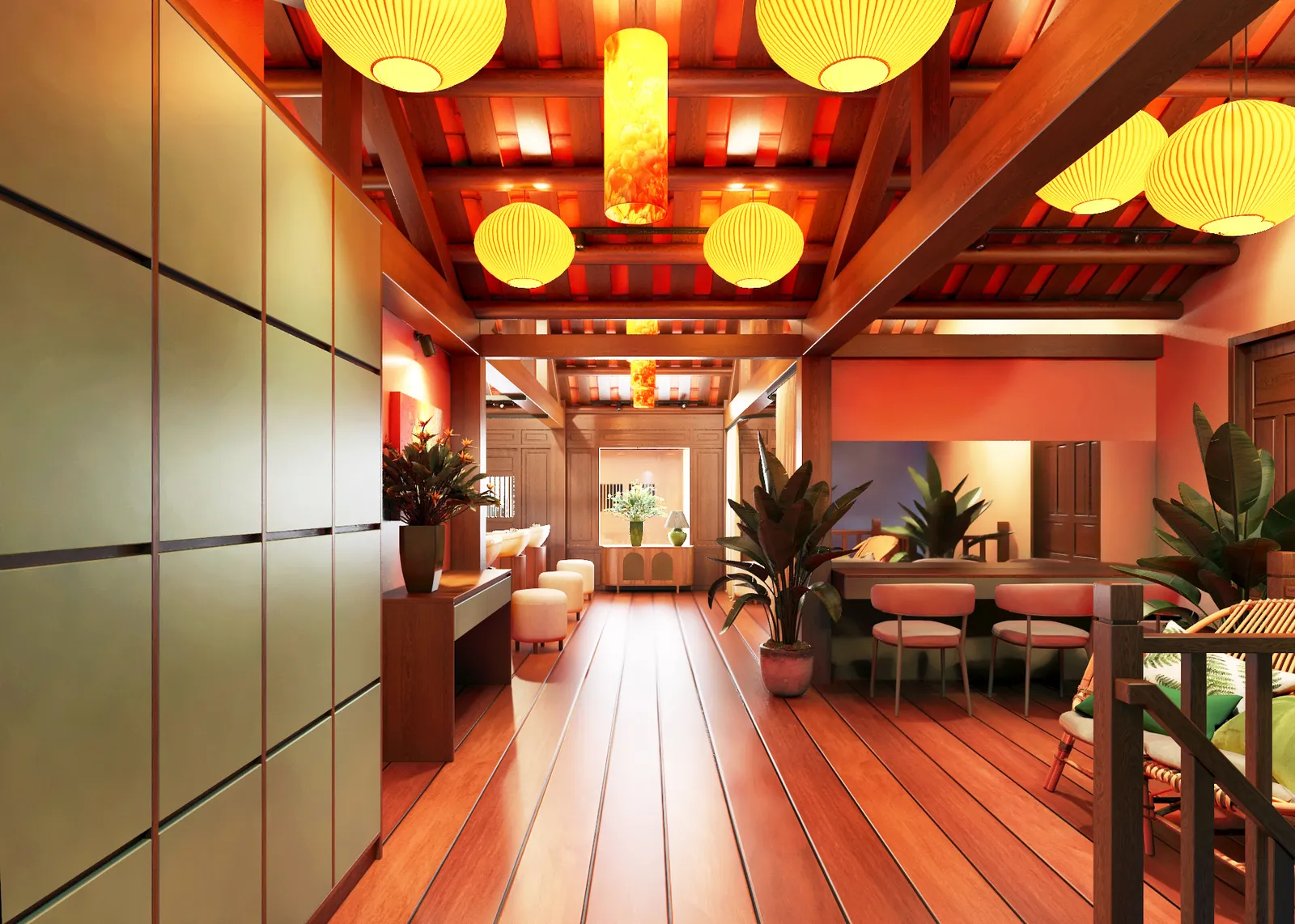 Relaxing traditional Vietnamese head massage and scalp acupressure treatment at Lynn Salon
